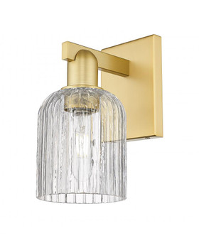Bridal Veil - 1 Light - 6 inch - Satin Gold - Sconce (3442|716-1W-SG-G559-5CL)