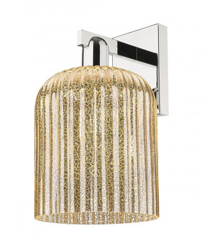 Bridal Veil - 1 Light - 8 inch - Polished Nickel - Sconce (3442|716-1W-PN-G559-8ME)
