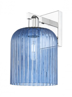 Bridal Veil - 1 Light - 8 inch - Polished Chrome - Sconce (3442|716-1W-PC-G559-8BL)