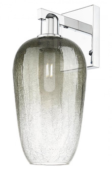 Brookhaven Flute - 1 Light - 6 inch - Polished Chrome - Sconce (3442|716-1W-PC-G484-7SL)