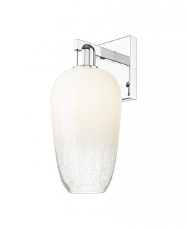 Brookhaven Flute - 1 Light - 6 inch - Polished Chrome - Sconce (3442|716-1W-PC-G484-7OP)