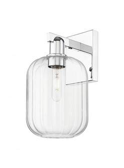 Preston Cylinder - 1 Light - 6 inch - Polished Chrome - Sconce (3442|716-1W-PC-G460-7CL)