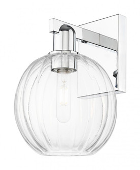 Preston Globe - 1 Light - 6 inch - Polished Chrome - Sconce (3442|716-1W-PC-G458-7CL)