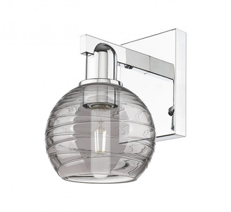 Athens Deco Swirl - 1 Light - 6 inch - Polished Chrome - Sconce (3442|716-1W-PC-G1213-6SM)