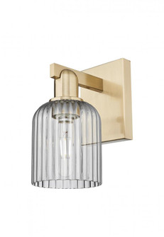 Bridal Veil - 1 Light - 6 inch - Champagne Bronze - Sconce (3442|716-1W-CB-G559-5SM)