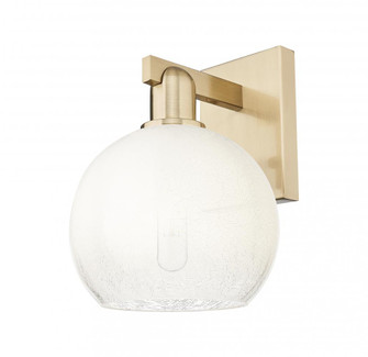 Brookhaven Globe - 1 Light - 6 inch - Champagne Bronze - Sconce (3442|716-1W-CB-G483-8OP)