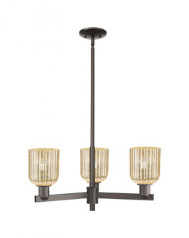 Bridal Veil - 1 Light - 6 inch - Matte Black - Sconce (3442|716-1W-BK-G559-5ME)
