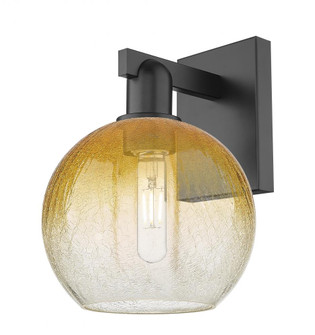 Brookhaven Globe - 1 Light - 6 inch - Matte Black - Sconce (3442|716-1W-BK-G483-8AM)