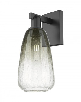 Brookhaven Almond - 1 Light - 6 inch - Matte Black - Sconce (3442|716-1W-BK-G480-6SL)