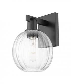 Preston Globe - 1 Light - 6 inch - Matte Black - Sconce (3442|716-1W-BK-G458-7CL)