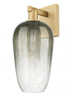 Brookhaven Flute - 1 Light - 6 inch - Brushed Brass - Sconce (3442|716-1W-BB-G484-7SL)