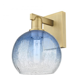 Brookhaven Globe - 1 Light - 6 inch - Brushed Brass - Sconce (3442|716-1W-BB-G483-8SB)