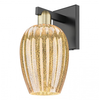 Preston Flute - 1 Light - 6 inch - Black Antique Brass - Sconce (3442|716-1W-BAB-G457-6ME)