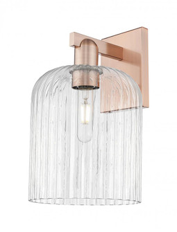 Bridal Veil - 1 Light - 8 inch - Antique Copper - Sconce (3442|716-1W-AC-G559-8CL)