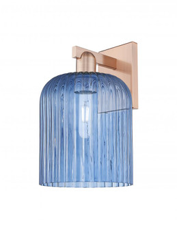 Bridal Veil - 1 Light - 8 inch - Antique Copper - Sconce (3442|716-1W-AC-G559-8BL)