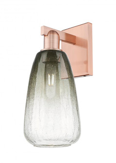 Brookhaven Almond - 1 Light - 6 inch - Antique Copper - Sconce (3442|716-1W-AC-G480-6SL)
