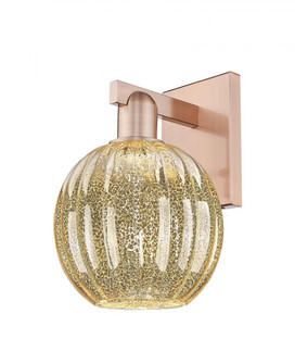Preston Globe - 1 Light - 6 inch - Antique Copper - Sconce (3442|716-1W-AC-G458-7ME)
