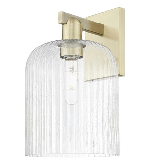 Bridal Veil - 1 Light - 8 inch - Antique Brass - Sconce (3442|716-1W-AB-G559-8SDY)