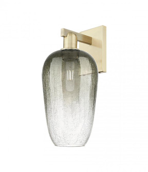 Brookhaven Flute - 1 Light - 6 inch - Antique Brass - Sconce (3442|716-1W-AB-G484-7SL)