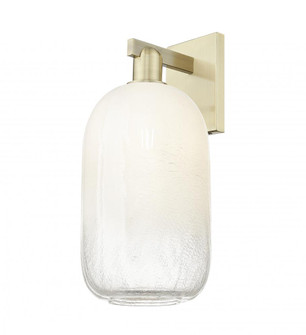 Brookhaven Cloche - 1 Light - 6 inch - Antique Brass - Sconce (3442|716-1W-AB-G482-7OP)