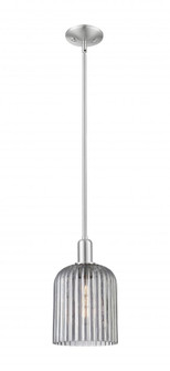 Bridal Veil - 1 Light - 8 inch - Brushed Satin Nickel - Mini Pendant (3442|716-1S-SN-G559-8SM)