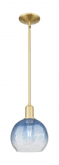 Brookhaven Globe - 1 Light - 6 inch - Satin Gold - Mini Pendant (3442|716-1S-SG-G483-8SB)