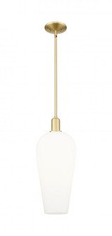 Chelsea - 1 Light - 6 inch - Satin Gold - Mini Pendant (3442|716-1S-SG-G456-8WH)