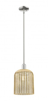 Bridal Veil - 1 Light - 8 inch - Polished Nickel - Mini Pendant (3442|716-1S-PN-G559-8ME)
