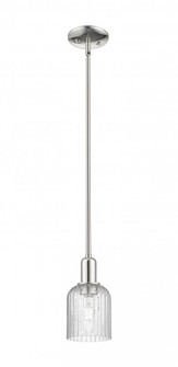 Bridal Veil - 1 Light - 6 inch - Polished Nickel - Mini Pendant (3442|716-1S-PN-G559-5SDY)