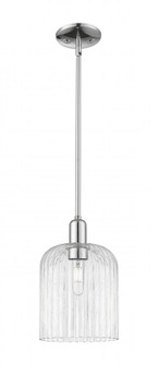 Bridal Veil - 1 Light - 8 inch - Polished Chrome - Mini Pendant (3442|716-1S-PC-G559-8CL)