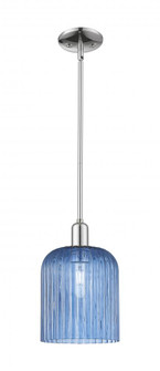 Bridal Veil - 1 Light - 8 inch - Polished Chrome - Mini Pendant (3442|716-1S-PC-G559-8BL)