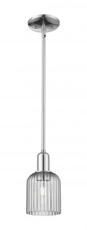 Bridal Veil - 1 Light - 6 inch - Polished Chrome - Mini Pendant (3442|716-1S-PC-G559-5SM)