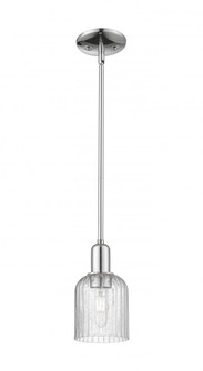 Bridal Veil - 1 Light - 6 inch - Polished Chrome - Mini Pendant (3442|716-1S-PC-G559-5SDY)