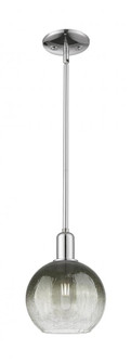 Brookhaven Globe - 1 Light - 6 inch - Polished Chrome - Mini Pendant (3442|716-1S-PC-G483-8SL)
