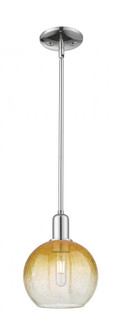 Brookhaven Globe - 1 Light - 6 inch - Polished Chrome - Mini Pendant (3442|716-1S-PC-G483-8AM)