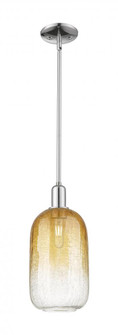 Brookhaven Cloche - 1 Light - 6 inch - Polished Chrome - Mini Pendant (3442|716-1S-PC-G482-7AM)
