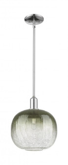 Brookhaven Sphere - 1 Light - 6 inch - Polished Chrome - Mini Pendant (3442|716-1S-PC-G481-10SL)
