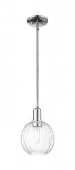 Preston Globe - 1 Light - 6 inch - Polished Chrome - Mini Pendant (3442|716-1S-PC-G458-7CL)