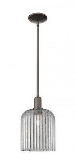 Bridal Veil - 1 Light - 8 inch - Oil Rubbed Bronze - Mini Pendant (3442|716-1S-OB-G559-8SM)