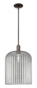 Bridal Veil - 1 Light - 12 inch - Oil Rubbed Bronze - Mini Pendant (3442|716-1S-OB-G559-12SM)
