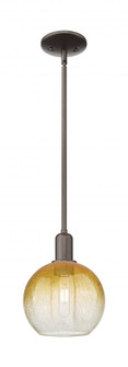 Brookhaven Globe - 1 Light - 6 inch - Oil Rubbed Bronze - Mini Pendant (3442|716-1S-OB-G483-8AM)