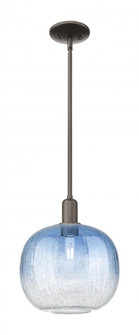 Brookhaven Sphere - 1 Light - 6 inch - Oil Rubbed Bronze - Mini Pendant (3442|716-1S-OB-G481-10SB)