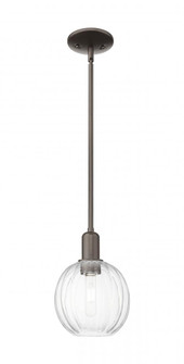 Preston Globe - 1 Light - 6 inch - Oil Rubbed Bronze - Mini Pendant (3442|716-1S-OB-G458-7CL)