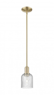 Bridal Veil - 1 Light - 6 inch - Champagne Bronze - Mini Pendant (3442|716-1S-CB-G559-5SDY)