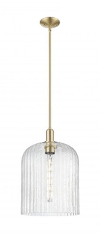 Bridal Veil - 1 Light - 12 inch - Champagne Bronze - Mini Pendant (3442|716-1S-CB-G559-12SDY)