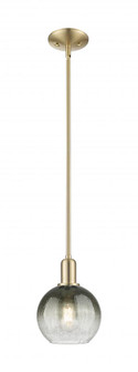 Brookhaven Globe - 1 Light - 6 inch - Champagne Bronze - Mini Pendant (3442|716-1S-CB-G483-8SL)