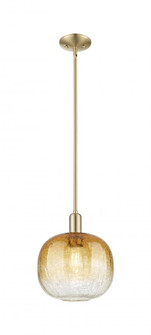 Brookhaven Sphere - 1 Light - 6 inch - Champagne Bronze - Mini Pendant (3442|716-1S-CB-G481-10AM)