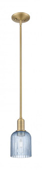 Bridal Veil - 1 Light - 6 inch - Brushed Brass - Mini Pendant (3442|716-1S-BB-G559-5BL)