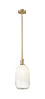 Brookhaven Cloche - 1 Light - 6 inch - Brushed Brass - Mini Pendant (3442|716-1S-BB-G482-7OP)