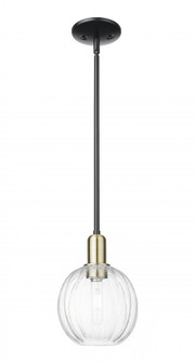 Preston Globe - 1 Light - 6 inch - Black Antique Brass - Mini Pendant (3442|716-1S-BAB-G458-7CL)